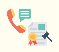 見積りの結果と出張訪問日時をご連絡します